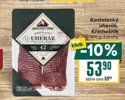 Billa Kostelecký uherák, Křemešník nabídka