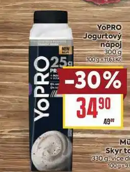 Billa YOPRO Jogurtový nápoj nabídka