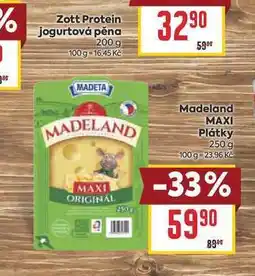 Billa Madeland MAXI Plátky nabídka