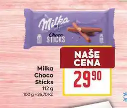 Billa Milka Choco Sticks nabídka