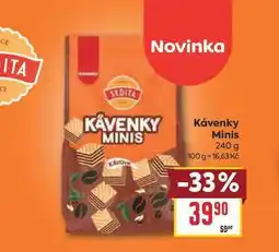 Billa Kávenky Minis nabídka