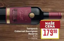 Billa Tarapacá Cabernet Sauvignon Reserva nabídka
