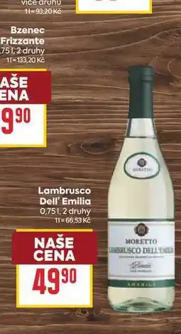 Billa Lambrusco Dell'Emilia nabídka