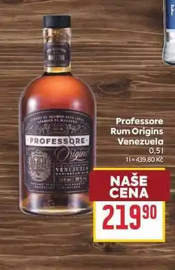 Billa Professore Rum Origins Venezuela nabídka