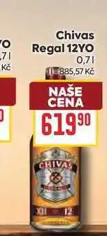 Billa Chivas Regal 12YO nabídka