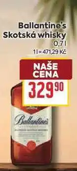 Billa Ballantine's Skotská whisky nabídka