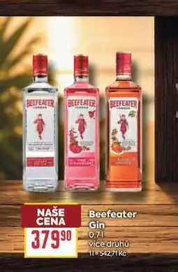 Billa Beefeater Gin nabídka