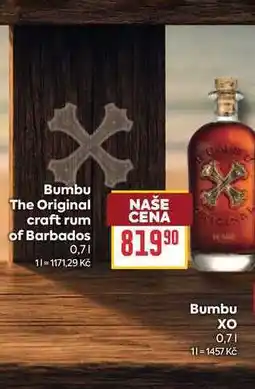 Billa Bumbu The Original craft rum of Barbados nabídka