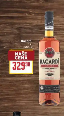 Billa Bacardi nabídka