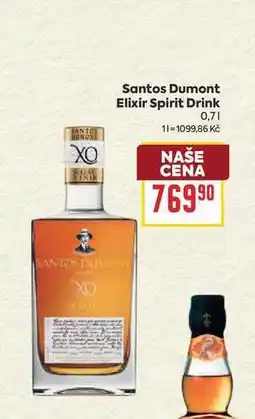 Billa Santos Dumont Elixir Spirit Drink nabídka