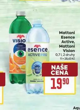 Billa Mattoni Esence Active, Mattoni Vision nabídka