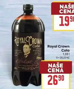Billa Royal Crown Cola nabídka