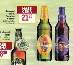 Billa Bernard Grep, Švestka nealko nabídka
