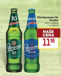 Billa Staropramen Nealko nabídka