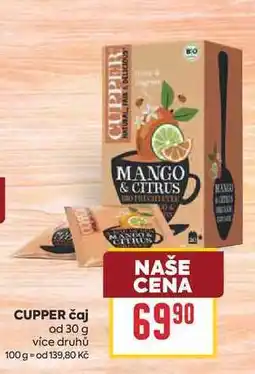 Billa CUPPER čaj od nabídka