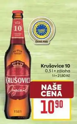 Billa Krušovice 10 nabídka