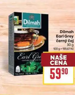 Billa Dilmah Earl Grey černý čaj nabídka