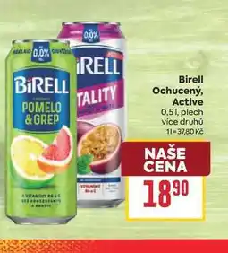 Billa Birell Active Ochucený, 0,51, plech nabídka