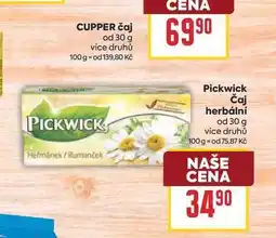 Billa Pickwick Čaj herbální od nabídka