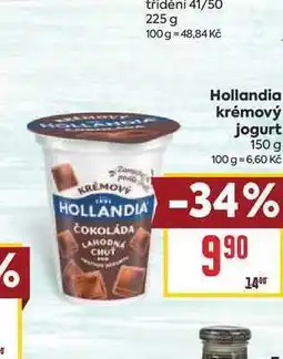 Billa Hollandia krémový jogurt nabídka