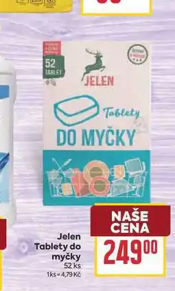 Billa Jelen Tablety do myčky 52 ks nabídka