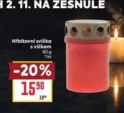 Billa Hřbitovní svíčka s víčkem nabídka
