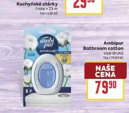 Billa Ambipur Bathroom cotton více druhů nabídka