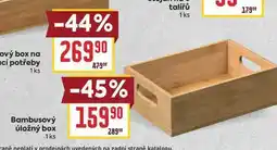 Billa Bambusový úložný box 1ks nabídka