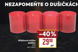 Billa Hřbitovní svíčka kalíšky 4 ks nabídka
