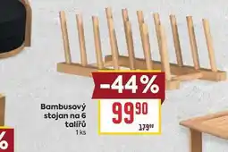 Billa Bambusový stojan na 6 talířů nabídka