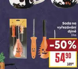 Billa Sada na vyřezávání dýně 3 ks nabídka