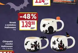 Billa Hrnek s ozdobou Halloween 1ks nabídka