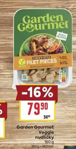 Billa Garden Gourmet Veggie nudličky nabídka