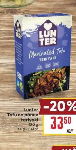 Billa Lunter Tofu na pánev teriyaki nabídka