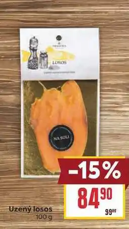 Billa Uzený losos nabídka