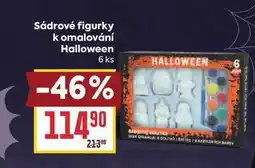 Billa Sádrové figurky k omalování Halloween 6 ks nabídka