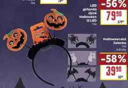Billa Halloweenská čelenka 1ks nabídka