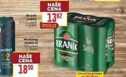 Billa Braník světlý 6x 0,51, plech nabídka