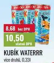 Ratio KUBÍK WATERRR více druhů, 0,331 nabídka