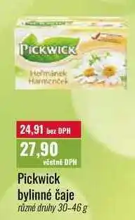 Ratio Pickwick bylinné čaje různé druhy nabídka