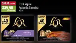 Ratio L'OR kapsle Profondo, Colombia 40 ks nabídka