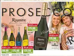 Ratio PROSECO Riunite ITALIA 0,751 nabídka
