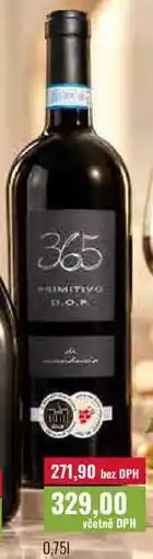 Ratio PRIMITIVO, 0,751 nabídka