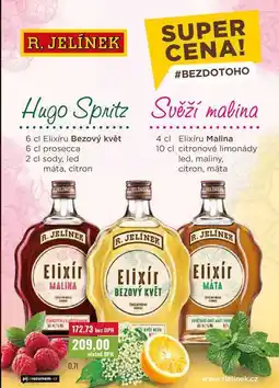 Ratio R. JELÍNEK Bezový květ Malina Máta, 0,71 nabídka