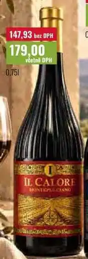 Ratio IL CALORE MONTEPULCIANO nabídka
