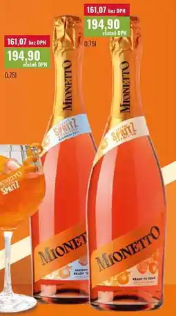 Ratio MIONETTO SPRITZ nabídka