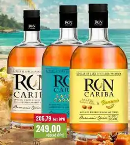 Ratio RON CARIBA LACTIC CARAMEL Banana FOCL, 0.71 nabídka