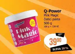 Teta Q-Power Pink Magic čisticí pasta nabídka