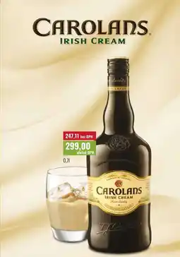 Ratio CAROLANS. IRISH CREAM, 0,71 nabídka