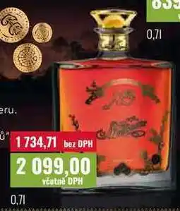 Ratio Peru rum , 0,71 nabídka
